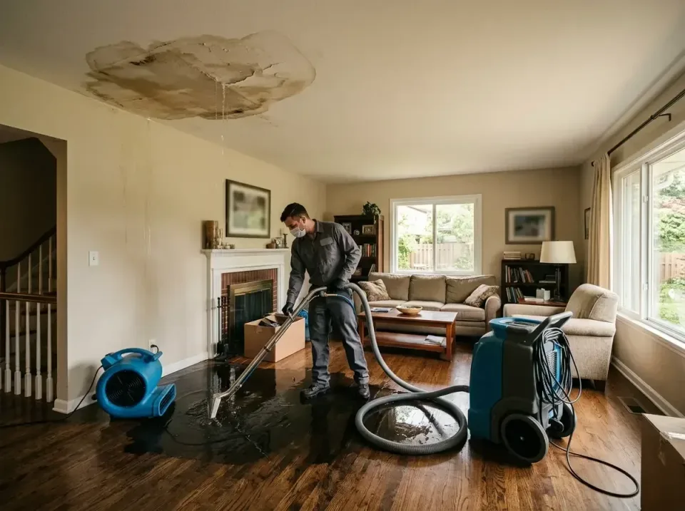 attic-pipe-burst-ceiling-drip-008 — frequently asked questions, Water Damage Restoration & Carpet Care in Campbellsville, KY